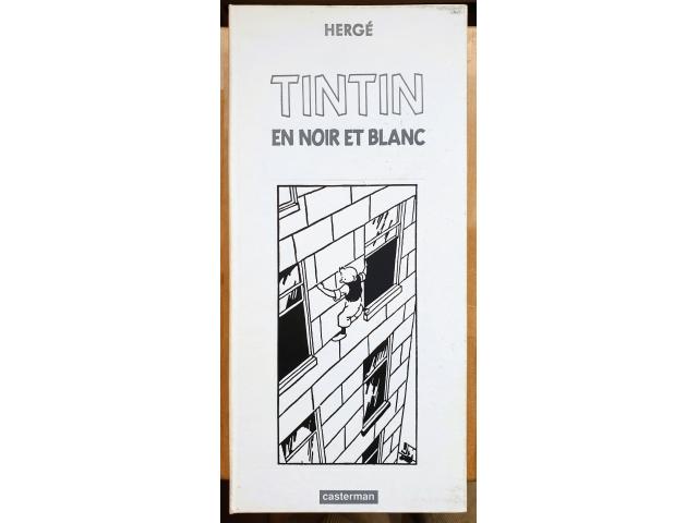 Photo Tintin Coffret 9 mini albums N&B eo 1987 image 2/6