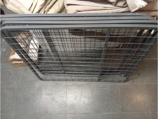 Photo TOP ! Lits superposés IKEA gris SVARTAR avec 2 matelas image 2/3