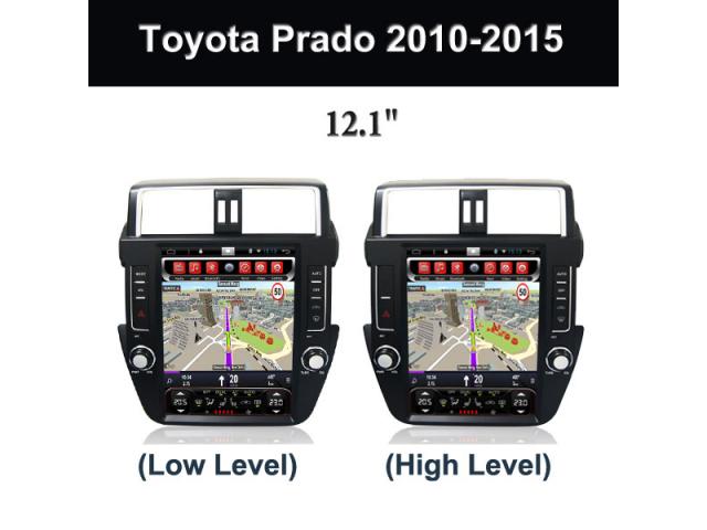 Photo Toyota Car Entertainment System Wholesale Car Multimedia Vertical Screen Prado 2010-2015 image 2/6
