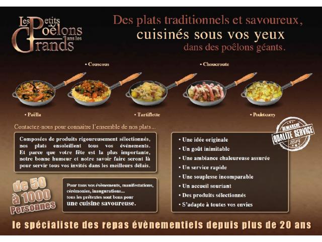 Photo Traiteur : couscous, poêlée créole, paella, .... image 2/2