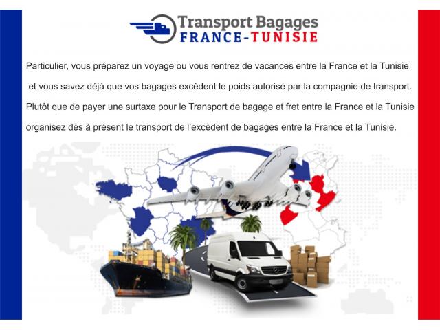 Photo Transport bagages France Tunisie image 2/6