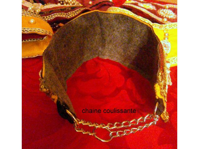 Photo vend 6 colliers fantaisie et 6 bandeauxpour chien image 2/3