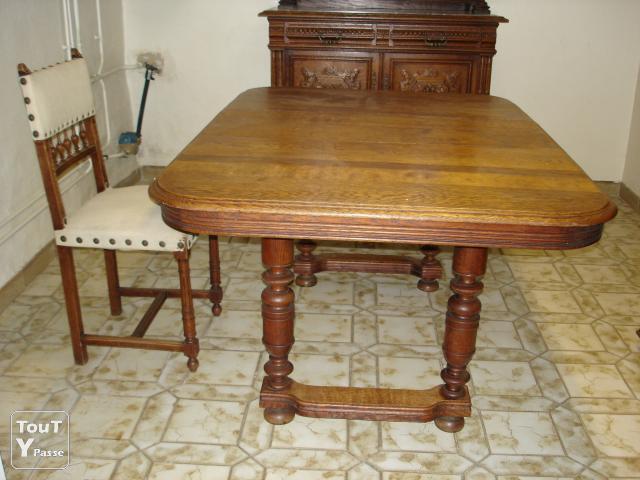 Photo Vends table en chêne massif image 2/3