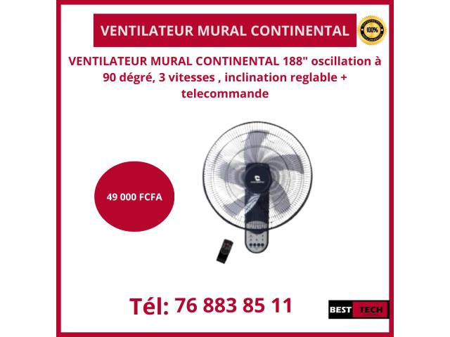Photo VENTILATEUR DE QUALITE   MURAL , SUR PIED  OU PLAFONNIER A VENDRE image 2/4