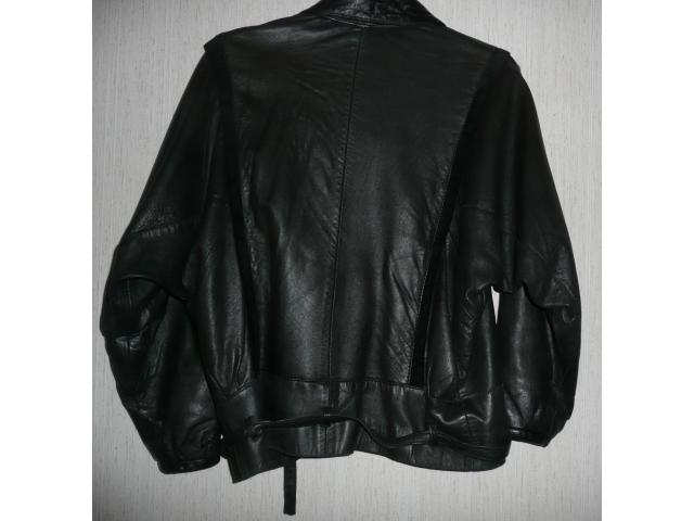 Photo VESTE femme, cuir, vintage années 80 image 2/3