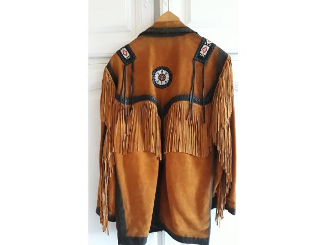 Photo Veste western en daim image 2/3