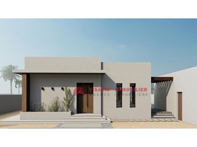 Photo Villa à vendre en zone Urbaine - titre bleu Djerba et conformité image 2/5