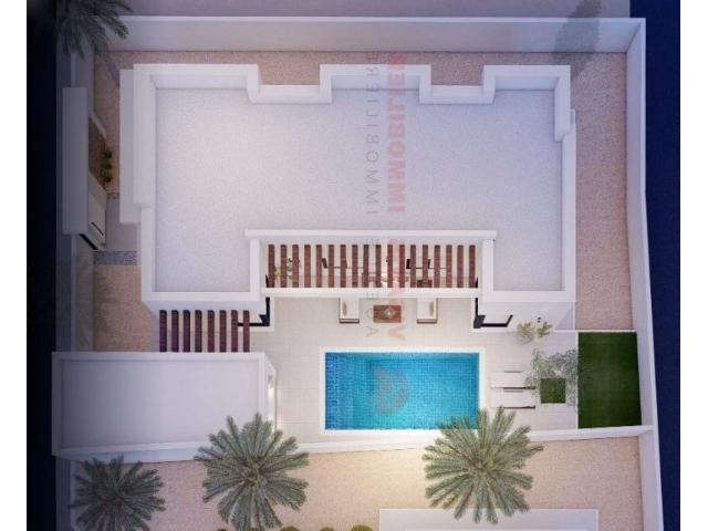 Photo Villa en U et piscine privée à Houmt Souk Djerba - titre bleu image 2/4