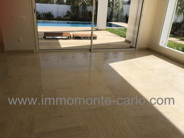 Photo Villa haut standing neuve avec piscine à Souissi image 2/6
