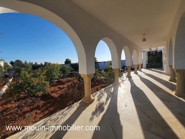 Photo Villa Odile AV1514 Hammamet entrée el monchar image 2/6
