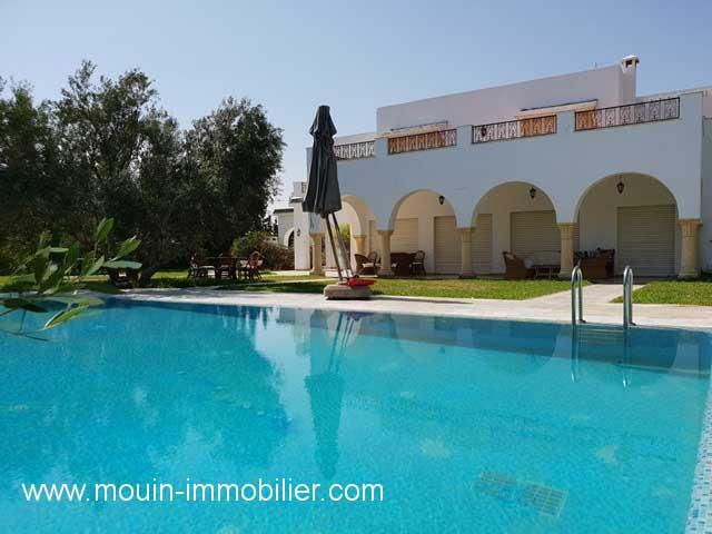 Photo VILLA ULYSSE Hammamet Sud El Bessbassia AV1115 image 2/6