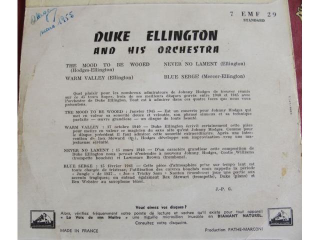 Photo Vinyl Duke ELLINGTON image 2/4