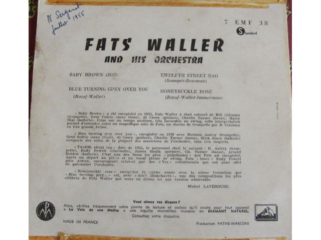 Photo Vinyl Fats WALLER image 2/4
