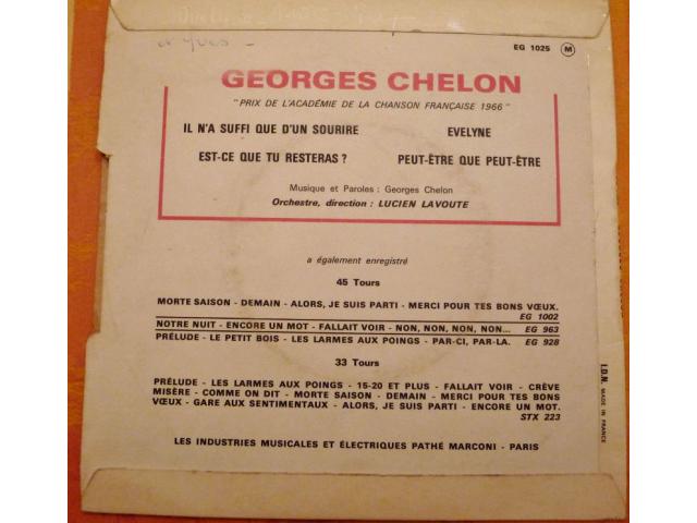 Photo Vinyl Georges CHELON image 2/2