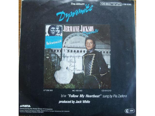 Photo Vinyl Jermaine JACKSON  Pia ZADORA image 2/4
