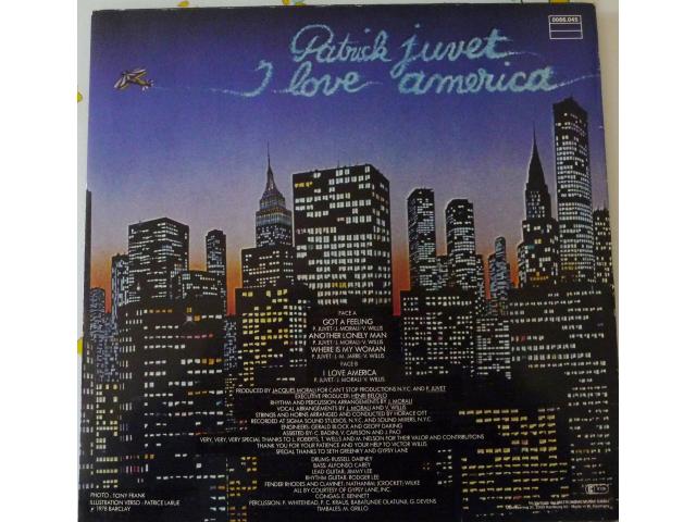 Photo Vinyl Patrick JUVET  America image 2/2