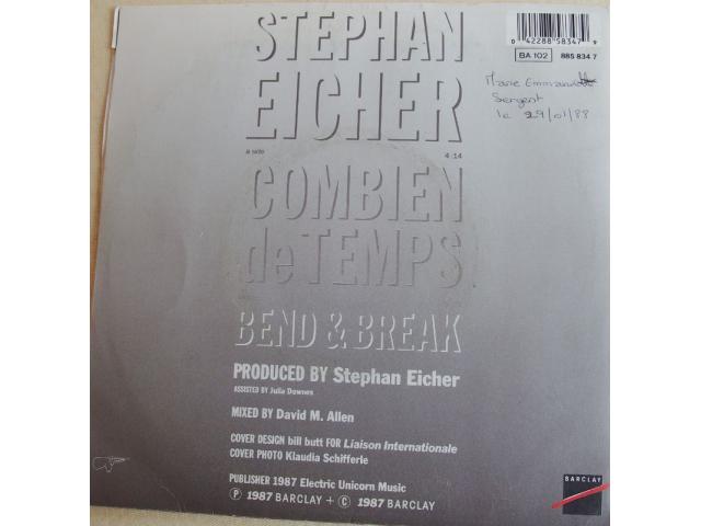 Photo Vinyl Stephan EICHER image 2/4