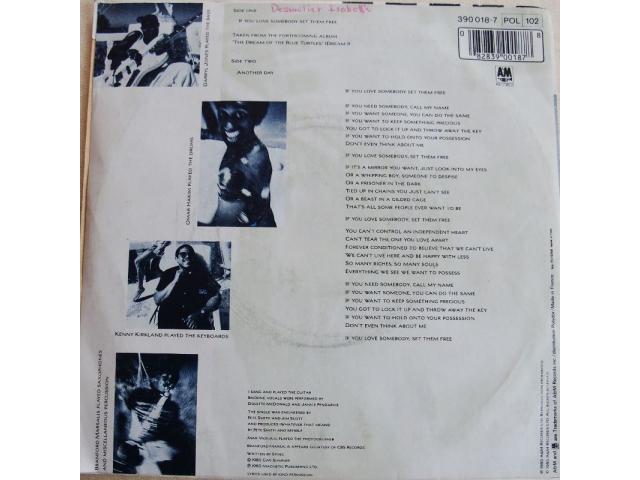 Photo Vinyl STING image 2/4