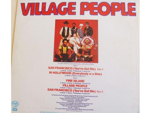 Photo Vinyl VILLAGE PEOPLE image 2/4