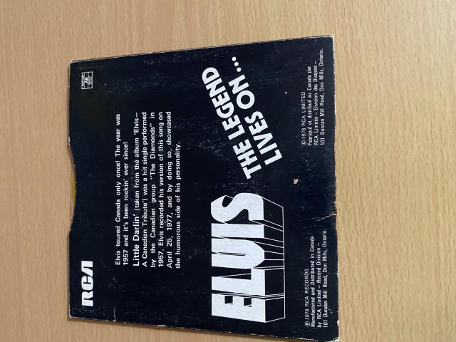 Photo Vinyle collector 45 tours Elvis Presley image 2/2
