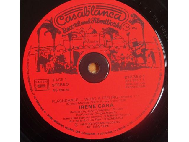 Photo Vinyle Irene CARA  Flashdance image 2/3