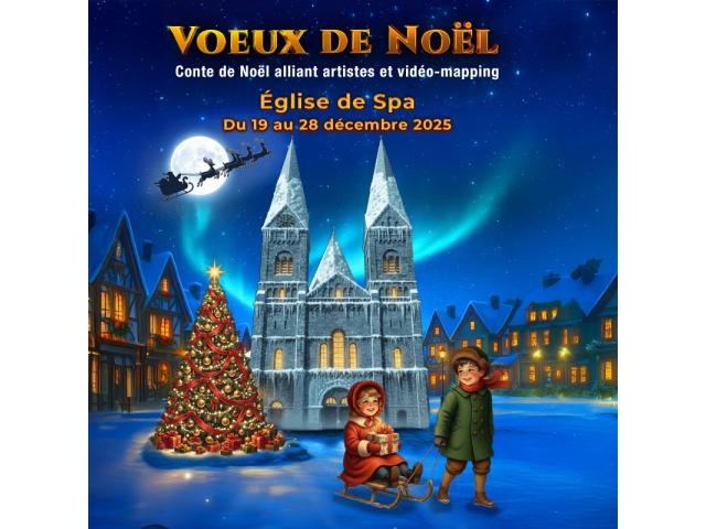 Photo Vœux de Noël – Spectacle monumental dans l’église de Spa image 2/6