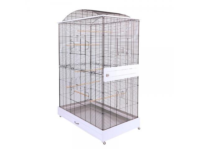 Photo Volière Nicaragua volière métal cage oiseau volière perruche oiseaux exotiques voliere blanche volie image 2/6