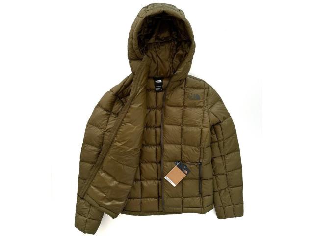 Photo Winter jacket The North Face Thermoball Super Hoodie 'Olive' image 2/3