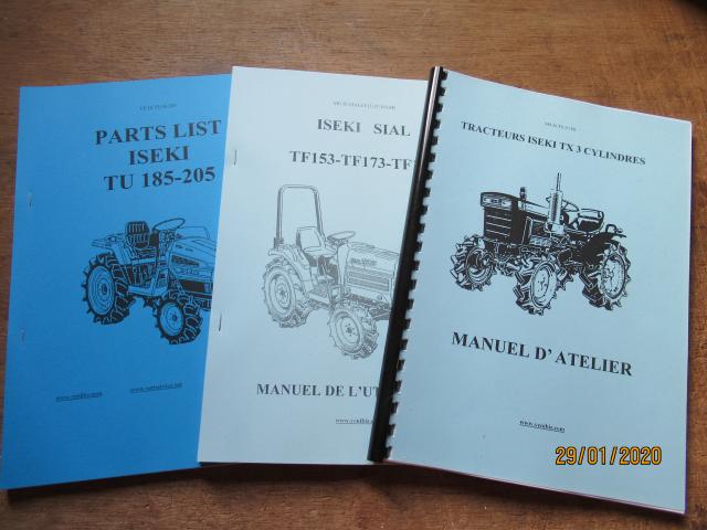 Photo Yenibiz.fr: manuels en français KUBOTA - ISEKI image 2/6