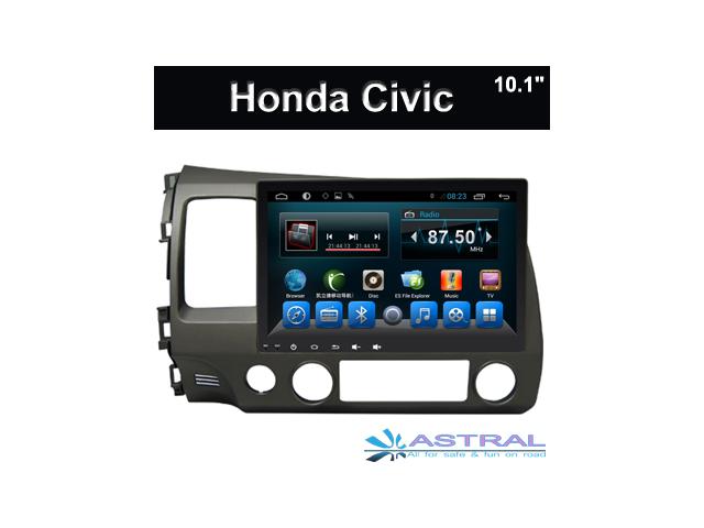 Photo 9 Pouces écran tactile Radio Voiture Système de Navigation OEM Honda Civic 2016 2017 image 3/6