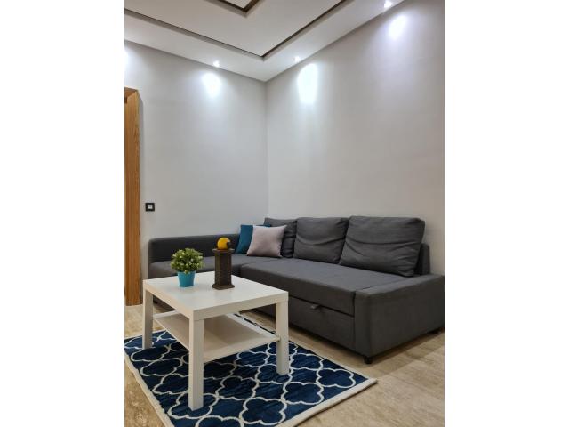 Photo À louer : Bel appartement meublé à Harhoura – Vue piscine image 3/6