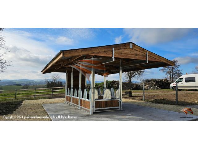 Photo Abri pour Chevaux & Paddock et Boxes Extérieurs et Râtelier image 3/6