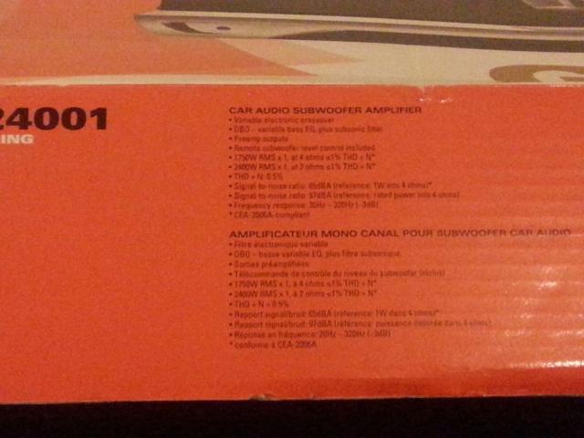 Photo Ampli JBL GTO 24001 image 3/3