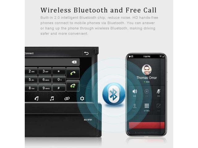 Photo Android Autoradio 1Din GPS du monde! Tactile Bluetooth WiFi image 3/6