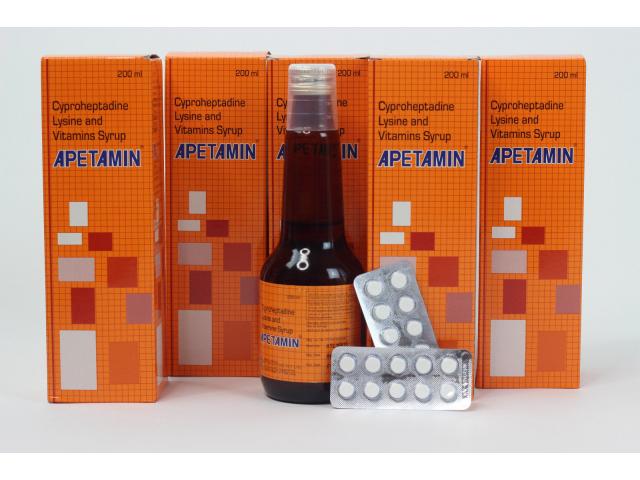 Photo Apetamin Vitamin Syrup, Silhouette et Forme image 3/6