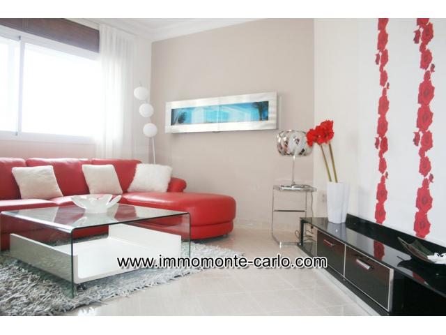 Photo Appartement meublé avec terrasse à louer à Hay Riad Rabat image 3/4