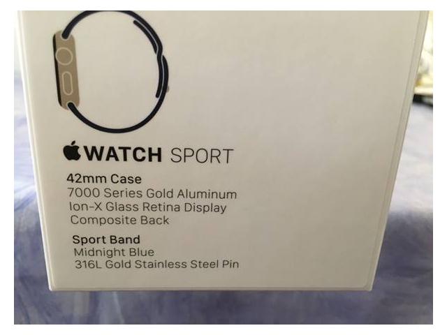 Photo Apple Watch Sport 42 mm image 3/3