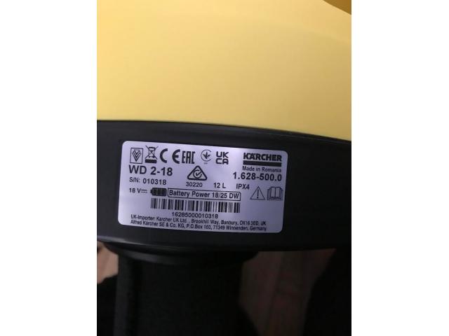 Photo Aspirateur Kärcher sans fil image 3/6