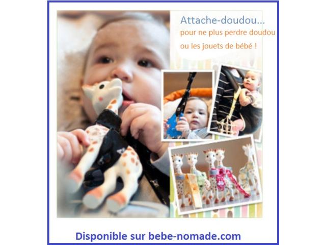 Photo Attache-doudou pour doudou, jouet, biberon image 3/3