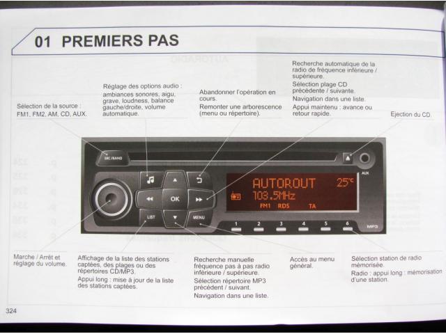 Photo Auto-Radio PIONEER avec lecteur CD/mp3 image 3/6