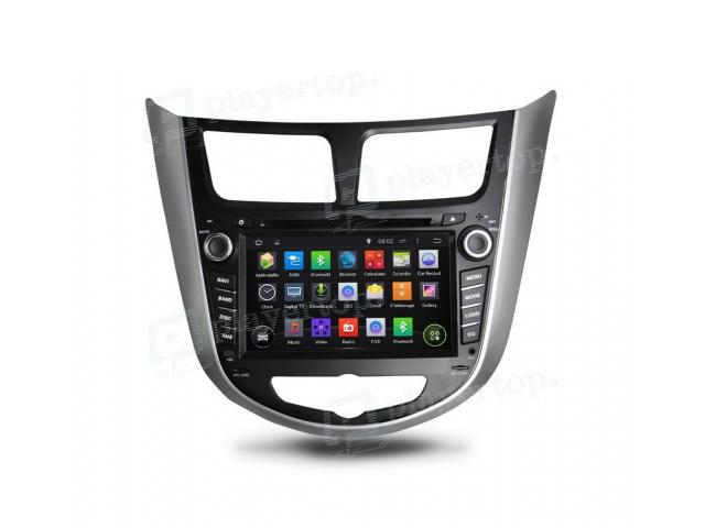 Photo AUTORADIO GPS HYUNDAI SOLARIS ANDROID image 3/4