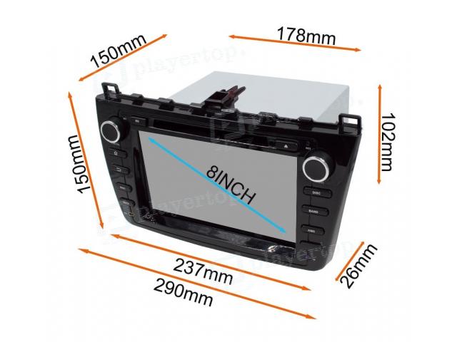 Photo AUTORADIO MAZDA 6 GPS ANDROID image 3/6