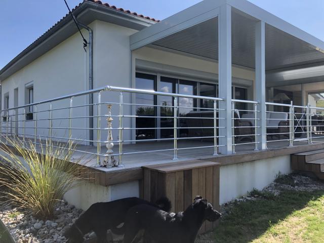 Photo BALUSTRADE GARDE-CORPS EN KIT EN ALUMINIUM  À -56% image 3/3