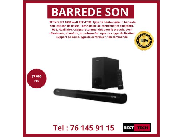 Photo BARRE DE SON SONY ET TECNOLUX A VENDRE image 3/3