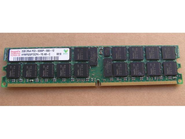 Photo Barrettes mémoire ECC 2x2Gb, DDR-2 image 3/6