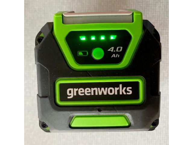 Photo BATTERIES  GREENWORKS 40V  4Ah ( Promo ) image 3/6