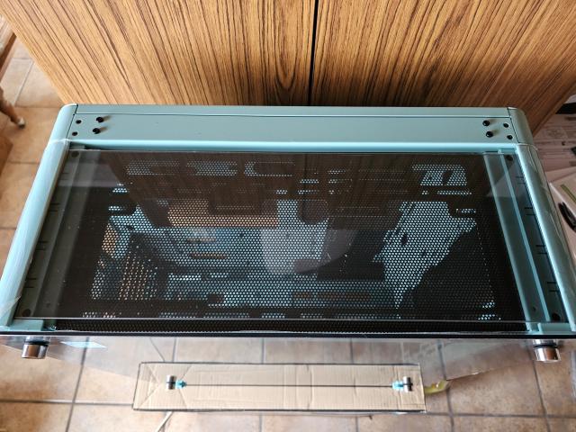 Photo Boîtier PC Thermaltake Core P6 TG Turquoise image 3/6
