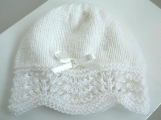 Photo Bonnets rose et blanc image 3/6