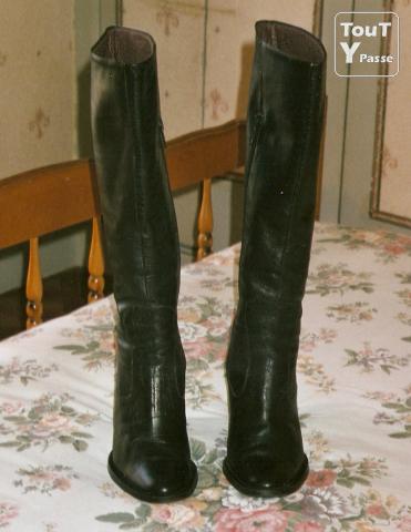 Photo Bottes marron en chevreau image 3/3