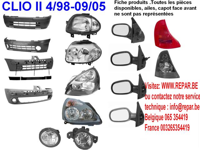 Photo bouclier RENAULT CLIO 4    REPAR.BE    TECHNICAR image 3/6